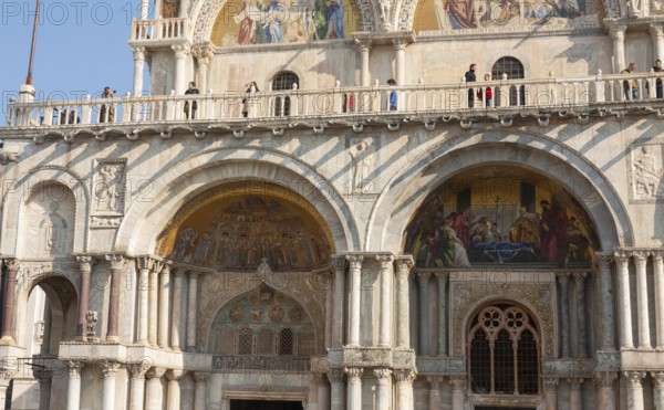 Details of San Marco cathedral, Venice, Italy