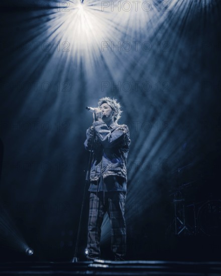 Singer Takahiro Moriuchi from One Ok Rock live on Detox European Tour 2025 in Berlin's Max-Schmeling-Halle on 24.10.2025