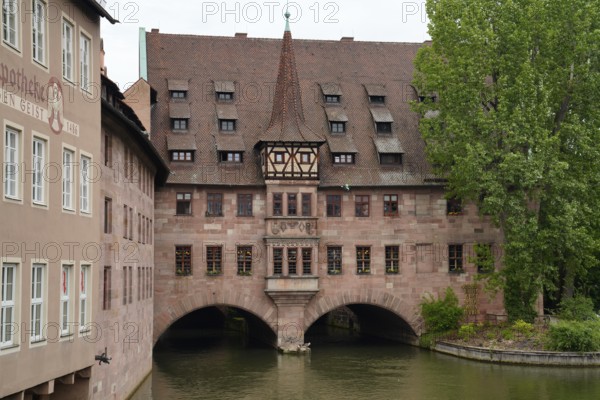 Die Pegnitz, Nuremberg, Middle Franconia, Franconia, Bavaria, Germany