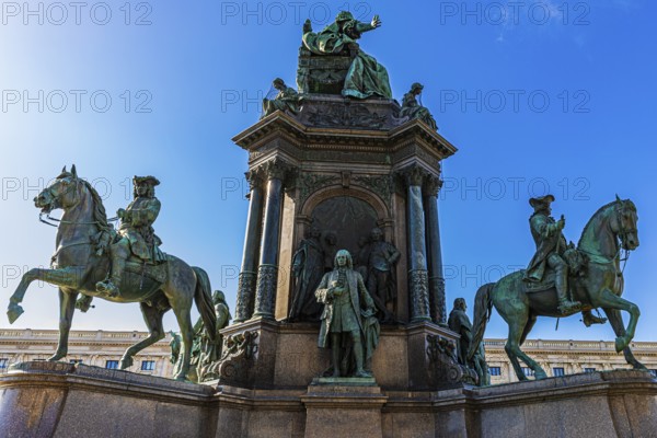 Maria Theresia Memorial at Maria-Theresien-Platz, Vienna, Austria