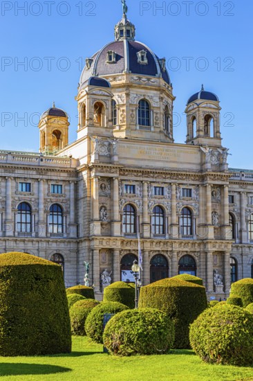 Museum of Natural History at Maria-Theresien-Platz, Vienna, Austria