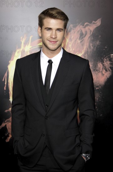 Liam Hemsworth at the Los Angeles premiere of 'The Hunger Games' held at the Nokia Theatre L.A. Live in Los Angeles on March 12, 2012, Los Angeles, CA, USA, Los Angeles, California, USA