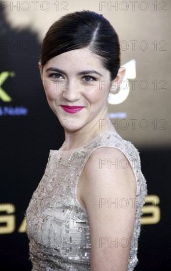 Isabelle Fuhrman at the Los Angeles premiere of 'The Hunger Games' held at the Nokia Theatre L.A. Live in Los Angeles on March 12, 2012, Los Angeles, CA, USA, Los Angeles, California, USA
