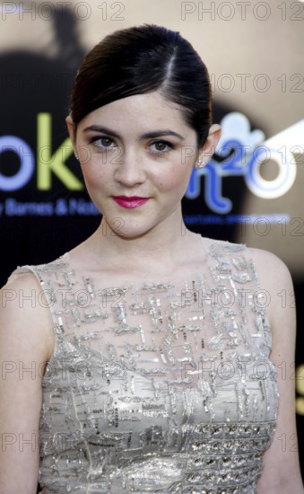Isabelle Fuhrman at the Los Angeles premiere of 'The Hunger Games' held at the Nokia Theatre L.A. Live in Los Angeles, USA on March 12, 2012, Los Angeles, CA, USA, Los Angeles, California, USA