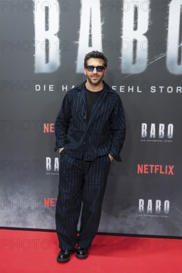 Elyas M'Barek at the premiere of the Netflix film Babo in the Astor Film Lounge Berlin on 24.10.2025