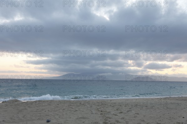 Maragas Beach, Naxos, Cyclades, Aegean Sea, Greece