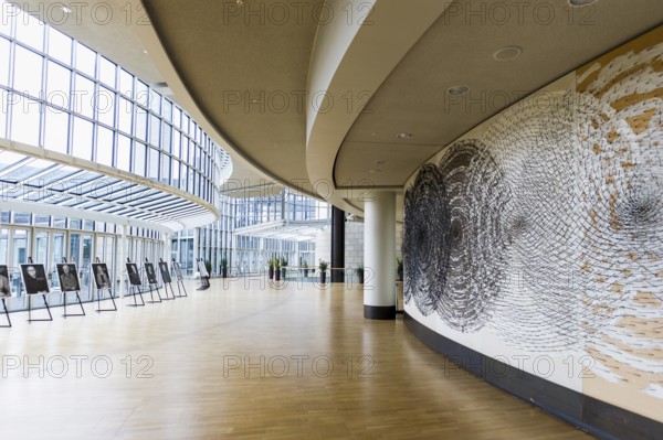 Interior view, State Parliament of North Rhine-Westphalia, Düsseldorf, North Rhine-Westphalia, Germany