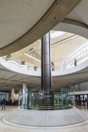 Interior view, State Parliament of North Rhine-Westphalia, Düsseldorf, North Rhine-Westphalia, Germany