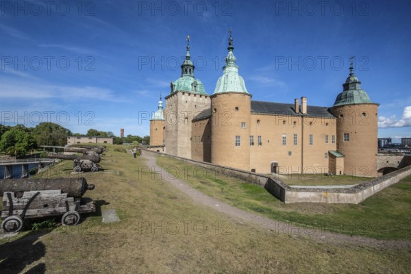 The mediaeval castle in Kalmar, Smaland, Sweden, Scandinavia