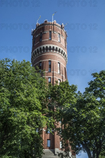 The old water tower in Kalmar, Småland, Sweden Scandinavia