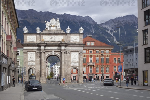 Triumphal gate, Innsbruck, Tyrol, Austria