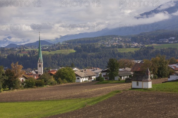 Mutters village near Innsbruck, Tyrol, Austria