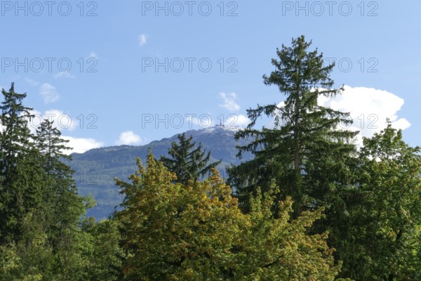 Patscherkofel mountain in autumn, Innsbruck, Tyrol, Austria