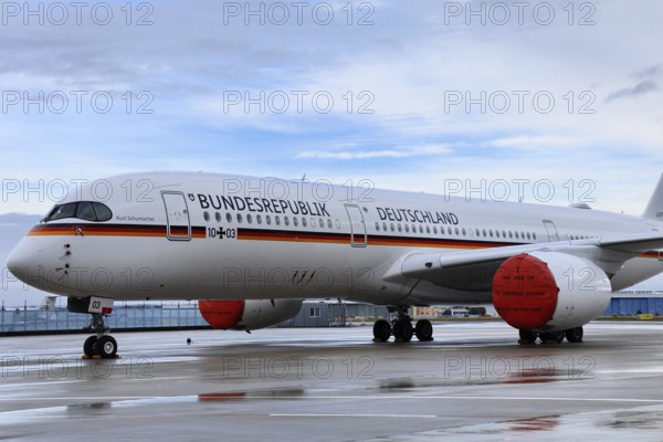 Flight readiness of the Federal Government Airbus A350 Federal Chancellor