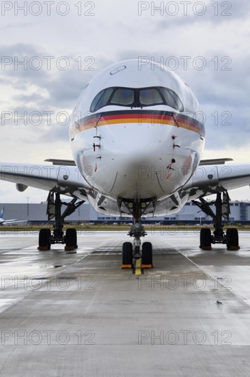 Flight readiness of the Federal Government Airbus A350 Federal Chancellor