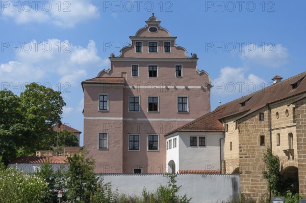 Electoral Palace, built in 1417, Amberg, Upper Palatinate, Bavaria, Germany