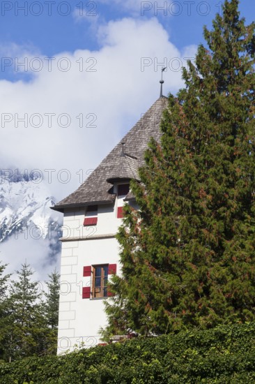 Tower, Ambras Castle, Innsbruck, Tyrol, Austria