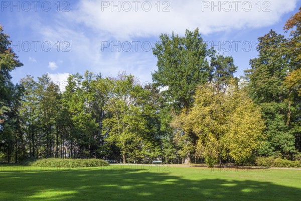 Ambras Castle, Schlossgarten, Innsbruck, Tyrol, Austria