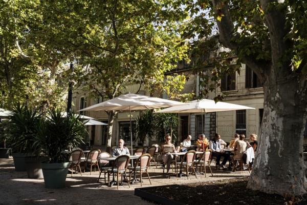 Street Cafe, Arles, France
