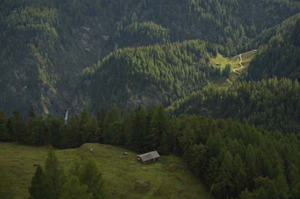 Landscape on the Grossglockner High Alpine Road, Carinthia, Austria