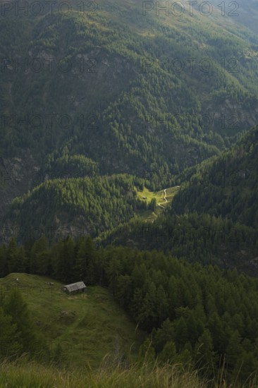Landscape on the Grossglockner High Alpine Road, Carinthia, Austria