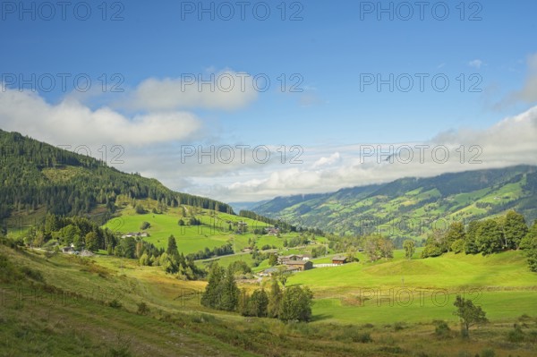Alpine landscape near Embach, Embach, Austria