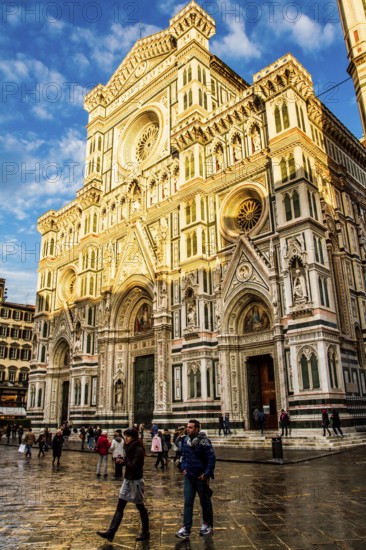 Florence Cathedral (Basilica di Santa Maria del Fiore). Florence, Province of Florence, Italy. 21.12.2012