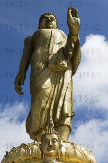 Thailand, Koh Samui, Bouddha, Wat Bouddha di Pang Korn // Bouddha, Temple Bouddha di Pang Korn, Koh Samui, Thaïlande