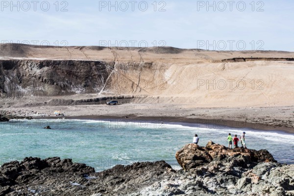 Najo Beach (Playa Najo). Iquique, Tarapaca Region, Chile. 21.11.15