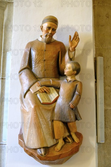 Sel. Freimandenetz, parish church of St. Nikolaus, Neumarkt, Weinstraße, South Tyrol, Italy