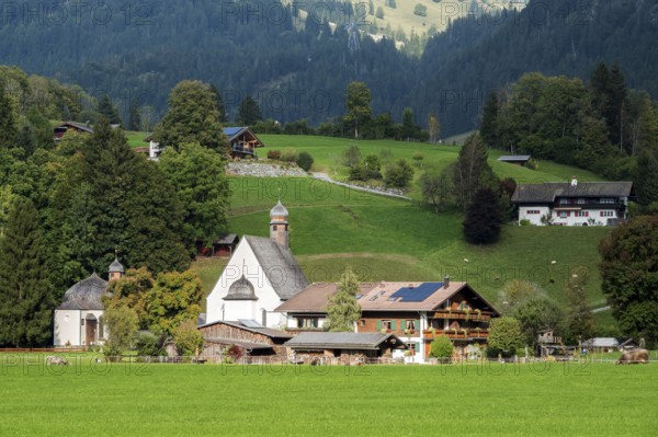 Loretto Chapels, Oberstdorf, Oberallgäu, Allgäu, Bavaria, Germany