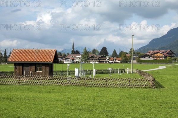 Weather Station, Oberstdorf, Oberallgäu, Allgäu, Bavaria, Germany