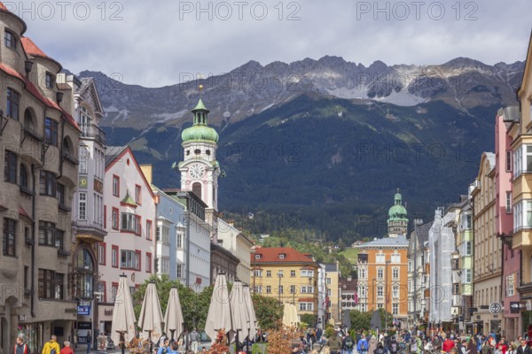 Maria-Theresien-Straße, Old Town, Innsbruck, Tyrol, Austria
