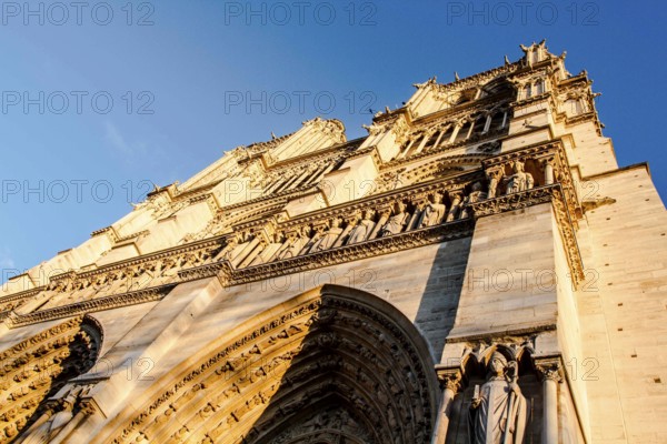Notre Dame Cathedral (Cathedrale Notre Dame de Paris). Paris, France. 01.01.13