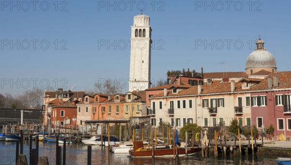 St. Peter church in district Castello - San Pietro de Castello, Venice, Italy