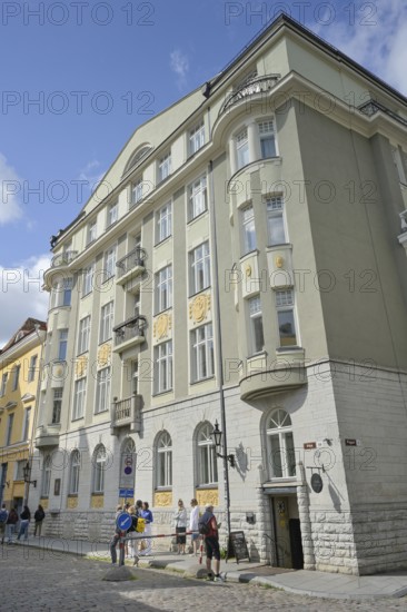 Former KGB headquarters with prison, Pagari 1, Old Town, Tallinn, Estonia
