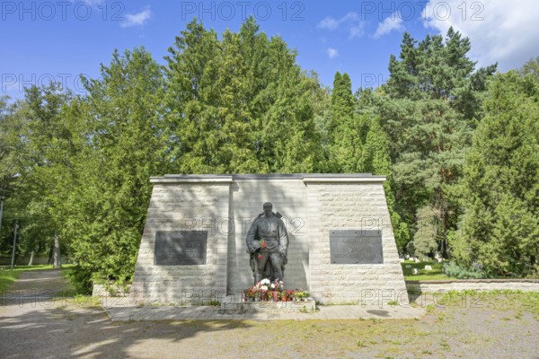 Bronze Soldier of Tallinn, War Cemetery, Tallinna Kaitseväe Kalmistu, Tallinn, Estonia