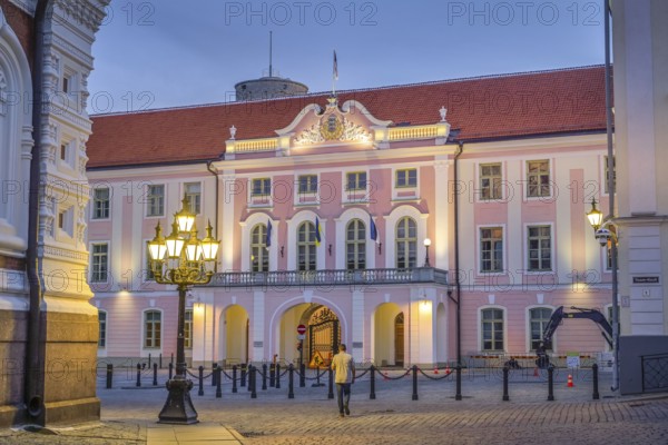 Riigikogu, Estonian Parliament, Castrum Danorum, Old Town, Tallinn, Estonia