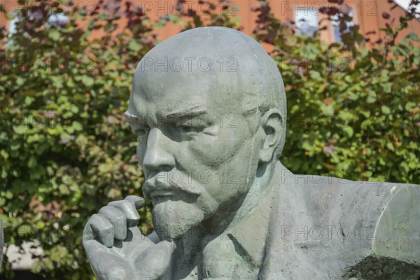 Lenin, bronze statue from Soviet times, History Museum, Estonian History Museum Maarjamäe Palace, Maarjamäe, Tallinn, Estonia