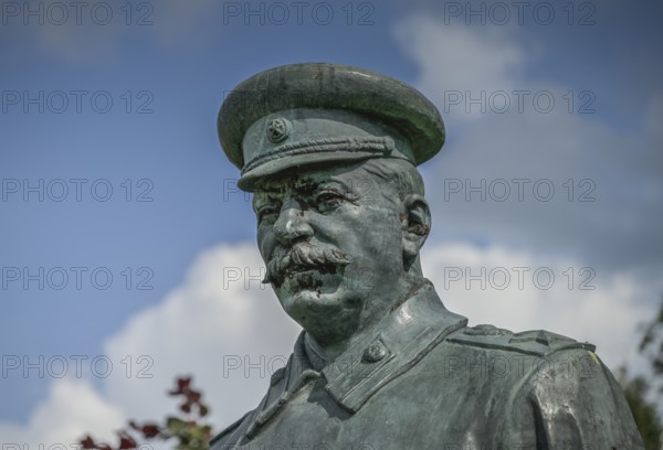 Stalin, bronze statue from Soviet times, History Museum, Estonian History Museum Maarjamäe Palace, Maarjamäe, Tallinn, Estonia
