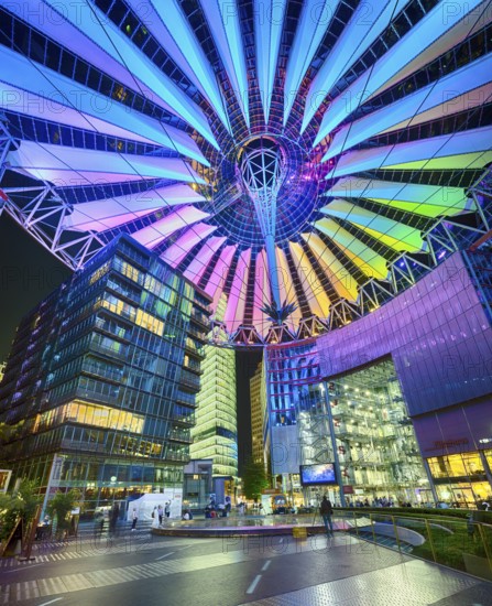 Berlin Central Station Festval of Lights 2021 Berlin Germany