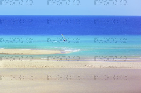 Windsurf, Sotavento Beach, Fuerteventura, Jandia, Canary Islands, Spain