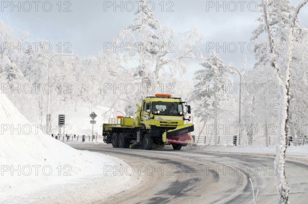 Japan, Hokkaido, Snow plow Snow plow, Hokkaido, Japan, 2017