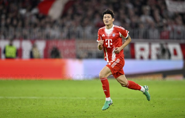 Min-jae Kim FC Bayern Munich FCB (03) German Classico, FC Bayern Munich FCB versus Borussia Dortmund BVB, Allianz Arena, Munich, Bayern, Germany