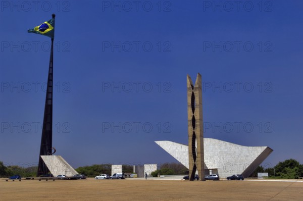Panteão da Pátria Tancredo Neves, Praça dos Três Poderes, Brasilia, DF, Brazil