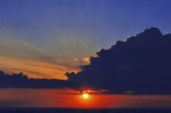 Sunset, Rio Negro, Ponta Negra, Manaus, Amazonas, Brazil