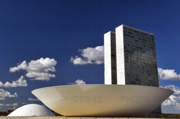 Congresso Nacional, Brasilia, DF, Brazil