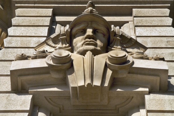 Detail of Architecture, General office of the Justice, São Paulo, Brazil