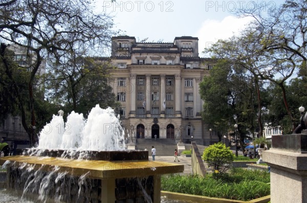 Municipal city hall of Santos, Palácio José Bonifácio, Santos, São Paulo, Brazil