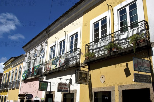 Houses, Largo do Pelourinho, Salvador, Bahia, Brazil